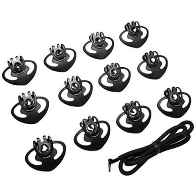 Abbildung von Flexfit Caprack System Eleganter Kappenhalter &amp; Organizer für bis zu 36 Baseball Caps und Snapbacks inklusive Befestigungsmaterial