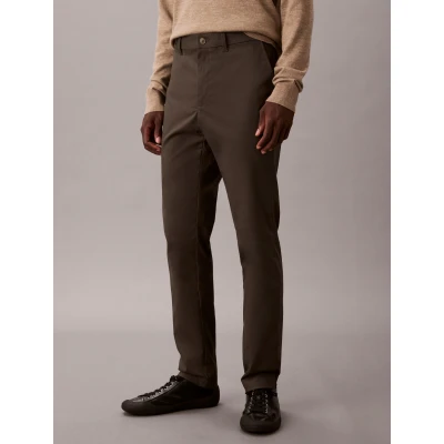 Abbildung von Calvin Klein Chinohose »SLIM SATEEN CHINO TROUSER«, slim fit