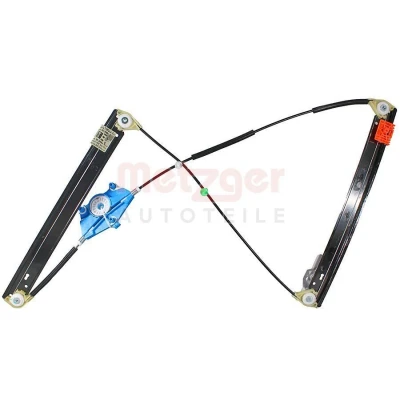 Abbildung von Metzger Fensterheber vorne links elektrisch ohne Elektromotor 2160054 AUDI: A4 B6 Avant, Saloon