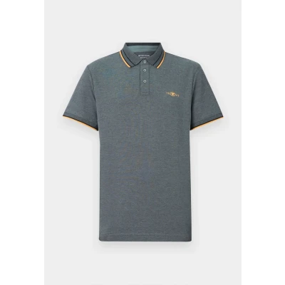 Abbildung von TOM Tailor Poloshirt, Herren, Größe: Small, Navy/grey mint