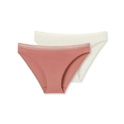 Abbildung von Schiesser Rioslip »&quot;Cotton Lace&quot;«, (2er Pack), mit femininem Spitzenband am Bund