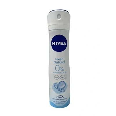 Abbildung von NIVEA Fresh Natural Deospray in einer Packung mit 1 x 150 ml, Antitranspirant Deo für ein frisches Hautgefühl, Aluminiumfreies Meeresextrakten