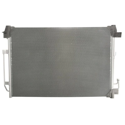 Abbildung von NISSENS 940403 Klimakondensator ohne Trockner Aluminium 655 R 134a