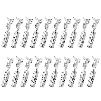 Abbildung von Create idea 20 Stück Verdrahtung Crimp Reparatur Klemmen Stifte 000979025E 1241380 1, Kompatibel mit VW,Kompatibel Audi, 0,50 Mm²0,75 Mm², Mm