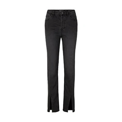 Abbildung von TOM Tailor denim EMMA Straight FIT Jeans Leg, Damen, Größe: 30, Used dark stone black