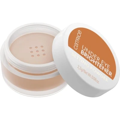 Abbildung von Catrice Under Eye Brightener Setting Powder, Puder, Nr. 030, Braun, aufhellend, sofortiges Ergebnis, weichzeichnend, natürlich, vegan, ohne Parfüm, Alkohol, Parabene, 1er Pack (2.3g)