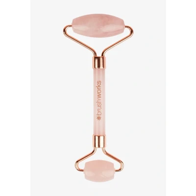 Abbildung von Brushworks Brazilian ROSE Quartz Stone Roller Gesichtspflege Zubehör, Damen, Größe: One Size, Pink