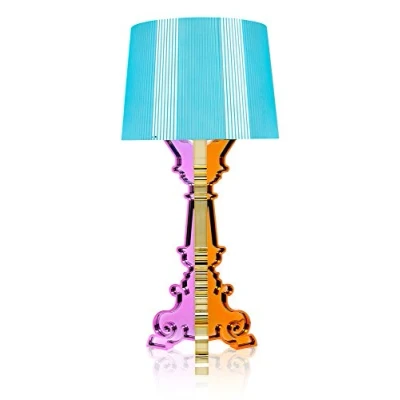 Abbildung von Kartell Bourgie, Tischleuchte, Dimmer, Mehrfarbigblau