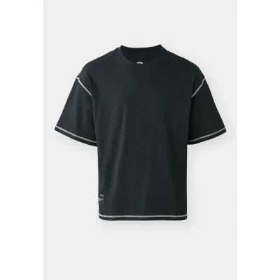 Abbildung von Alpha Industries Studio Bubble Tshirt print, Herren, Größe: Medium, Black