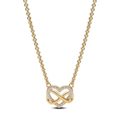 Abbildung von Pandora Moments Damen Kette Gold 362666C01 50