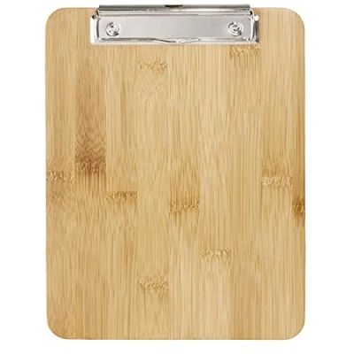 Abbildung von Olympia FSC Bambus Klemmbrett, Menühalter, Holzbrett A4, Metallclip
