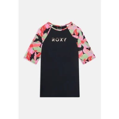 Abbildung von Roxy Active Tshirt print Anthracite für Kinder, Größe: 128,