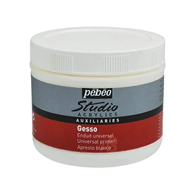 Abbildung von Pebeo APGS5 Studio Gesso Grundierung, 500 ml
