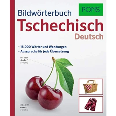 Abbildung von PONS Bildwörterbuch Tschechisch: 16.000 Wörter und Wendungen mit Aussprache für jede Übersetzung.