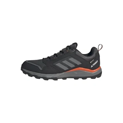 Abbildung von adidas Herren Terrex Tracerocker 2 Gore TEX Trail Running Shoes Trailrunning Schuhe, Grey Six/Grey Four/Semi Impact Orange, 40 2/3 EU
