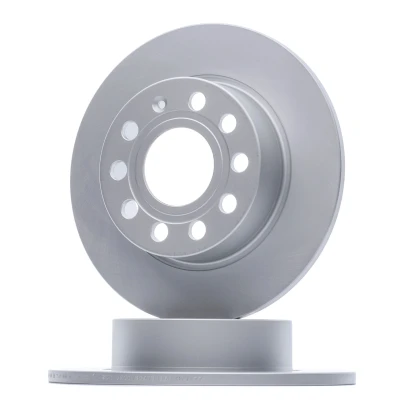 Abbildung von FERODO PREMIER Coat+ disc DDF1224C Bremsscheibe 255 10 5 voll beschichtet mit Schrauben VOLKSWAGEN: Scirocco III, Golf 5, SEAT: Leon III ST
