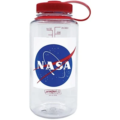 Abbildung von Nalgene Unisex Erwachsene WH Trinkflasche, NASA Blau, 1 L