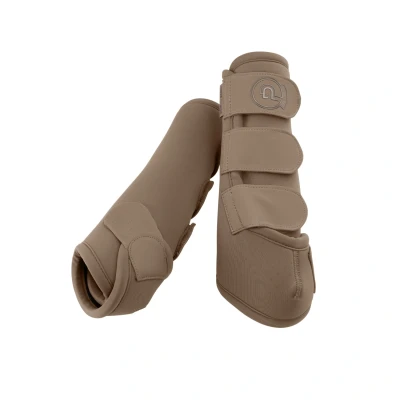 Abbildung von Eskadron Gamaschen Pro Dressage Front Platinum &#039;25 Smoky Taupe Warmblut Agradi.deVerkauft von Agradi