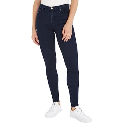 Abbildung von Tommy Jeans NORA Skinny Fit, Damen, Größe: 28x34, Denim