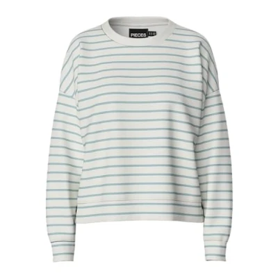 Abbildung von pieces Sweatshirt »PCCHILLI LS SWEAT STRIPES NOOS BC«