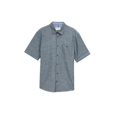 Abbildung von TOM TAILOR Herren 1046074 Hemd, 37904 Sky Captain Zigzag Structure, M