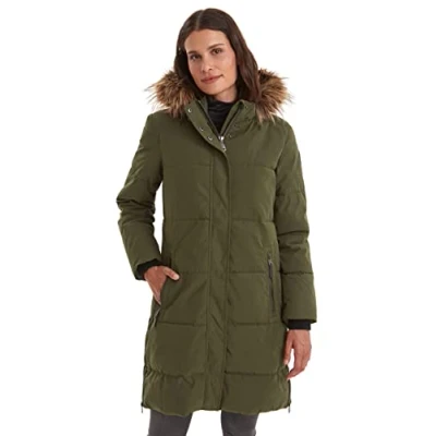 Abbildung von G.I.G.A. DX Damen Gw 18 Wmn Qltd Prk Casual Steppparka Parka mit Kapuze, dunkeloliv, 44 EU