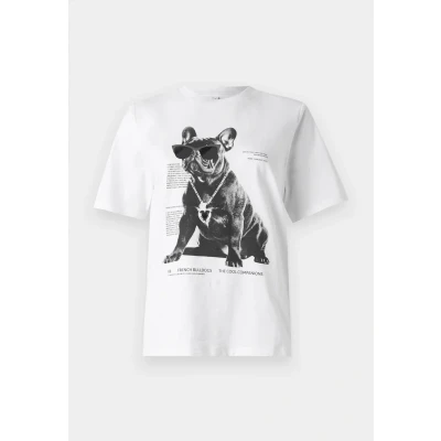 Abbildung von ONLY Onldonna LIFE Tshirt print, Damen, Größe: XS, Bright white