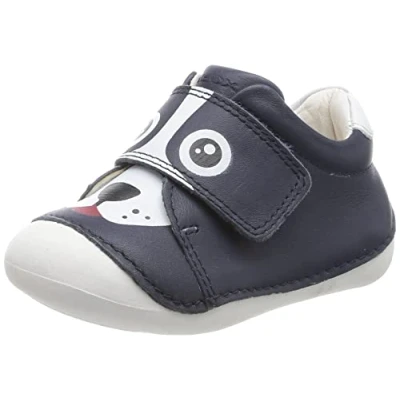 Abbildung von Geox Baby Jungen B TUTIM First Walker Shoe, Navy/White, 18 EU