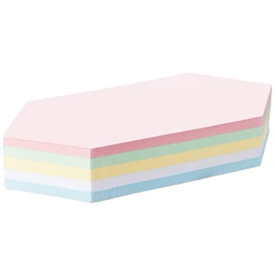 Abbildung von magnetoplan 112502210 Moderationskarten Rhombus, sortiert
