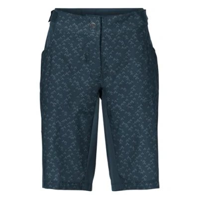 Abbildung von VAUDE Damen Women&#039;s Ledro Print Shorts, Dark Sea, 40 EU