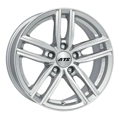 Abbildung von ATS 5 loch 17Zoll 112mm Alufelge ANTARES Brillantsilber lackiert AT75745B61 Felge