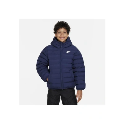 Abbildung von Nike Sportswear Winterjacke für Kinder, Größe: 137/147, midnight navy white