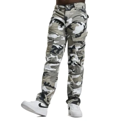 Abbildung von Brandit Adven SLIM FIT Cargohose, Herren, Größe: Large, Urban