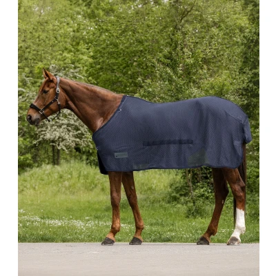 Abbildung von Waldhausen Fliegendecke Comfort Bauchlatz Nightblue 125/175