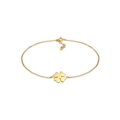 Abbildung von Elli LUCK Symbol Armband goldcolored, Damen, Größe: 22, Gold colored