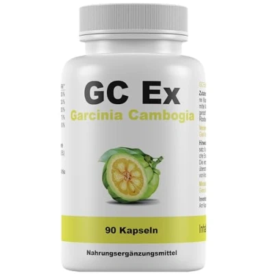 Abbildung von GC Ex, 1500 mg Garcinia Cambogia Extrakt, 90 Kapseln in Premiumqualität, hochdosiert, 100% natürlich 1er Pack (1x 77g)