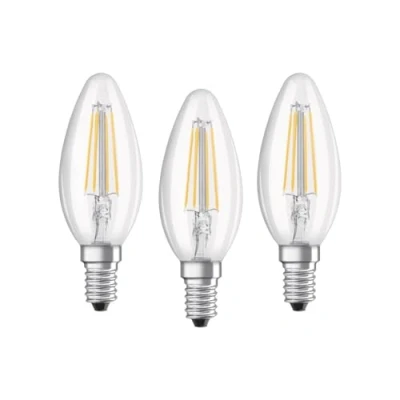 Abbildung von Osram Led retrofit classic b 4w/840 230v e14 set van 3 stuks 4058075819719