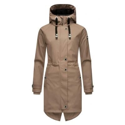 Abbildung von Navahoo Rainy Flower Parka, Damen, Größe: XL, Taupe