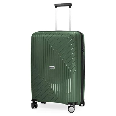 Abbildung von HAUPTSTADTKOFFER TXL Mittelgroßer Hartschalenkoffer, TSA, 4 Rollen, Koffer, Trolley, Rollkoffer, Reisekoffer, EXTRA LEICHT, Volumenerweiterung, 65 cm, 74 Liter, Titan