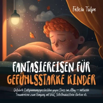 Abbildung von Fantasiereisen für gefühlsstarke Kinder: Geführte Entspannungsgeschichten gegen Stress im Alltag inklusive Traumreisen zum Umgang mit Wut, Selbstbewusstsein stärken etc.