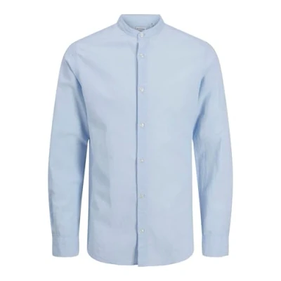 Abbildung von Jack &amp; Jones Jjebreeze BAND Hemd, Herren, Größe: 5XL, Chambray blue
