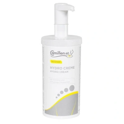Abbildung von Hydro Creme Camillen 60, Fußcreme mit Urea 10%, Kamille für trockene Füsse, 450ml Spender