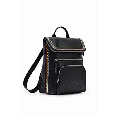 Abbildung von Desigual Raven Nerano Tagesrucksack, Damen, Größe: One Size, Black