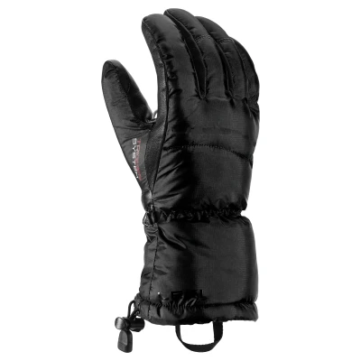 Abbildung von Leki Glace 3D Damen Skihandschuhe (Größe: 7, Schwarz)