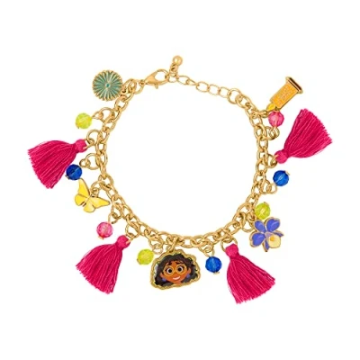 Abbildung von Disney Encanto BH00332YL 65 Quasten Armband, mehrfarbig, Einheitsgröße, Zink, Kein Edelstein