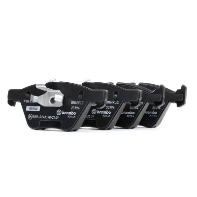 Abbildung von BREMBO P 06 036X Bremsbelagsatz für Verschleißwarnanzeiger vorbereitet ohne Zubehör BMW: 3 Touring, Saloon, Coupe