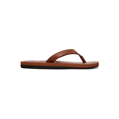Abbildung von Quiksilver Hausschuh Tan solid, Größe: 42, solid Kunststoff