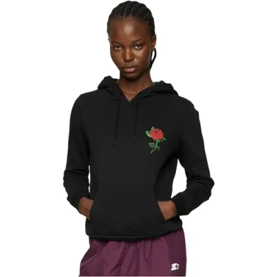 Abbildung von Mister Tee ROSE Kapuzenpullover, Damen, Größe: Medium, Black