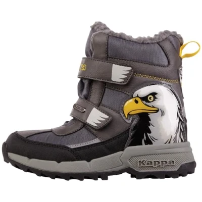 Abbildung von Kappa Unisex Snowboot/Winterstiefel für Kinder, Größe: 30, Grey/black Schuhe