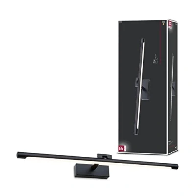 Abbildung von Paulmann 95565 LED Bilderleuchte Mingo 600mm incl. 1x11 W Warmweiß Schwarz Bildbeleuchtung Metall Beleuchtungssystem 3000 K